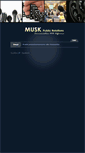Mobile Screenshot of muskpr.com